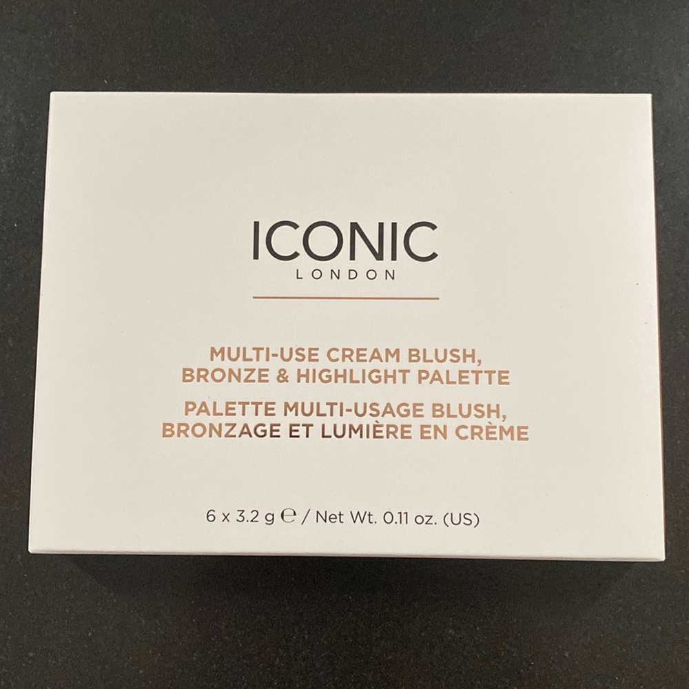 Iconic London blush bronzer highlight palette